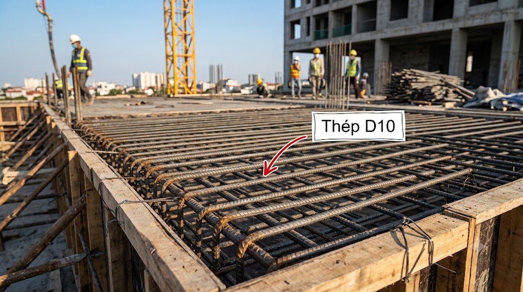 Sử Dụng Thép D10